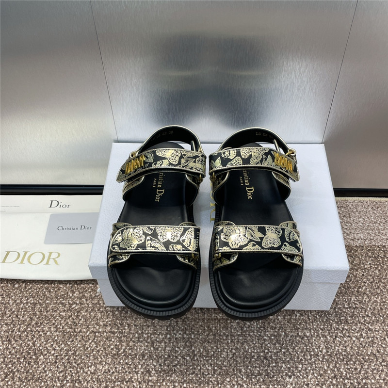 D10r D10ract black sandal