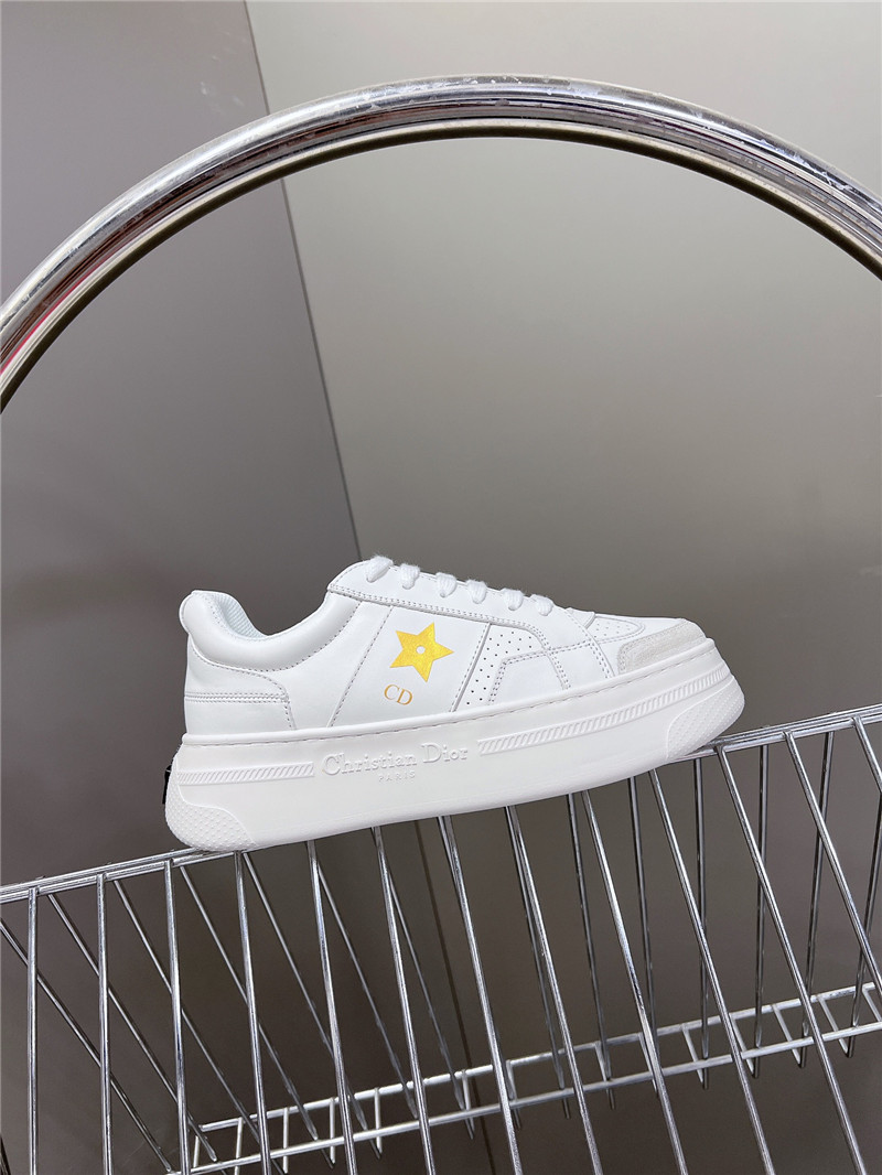 D10r cd star platform sneakers white