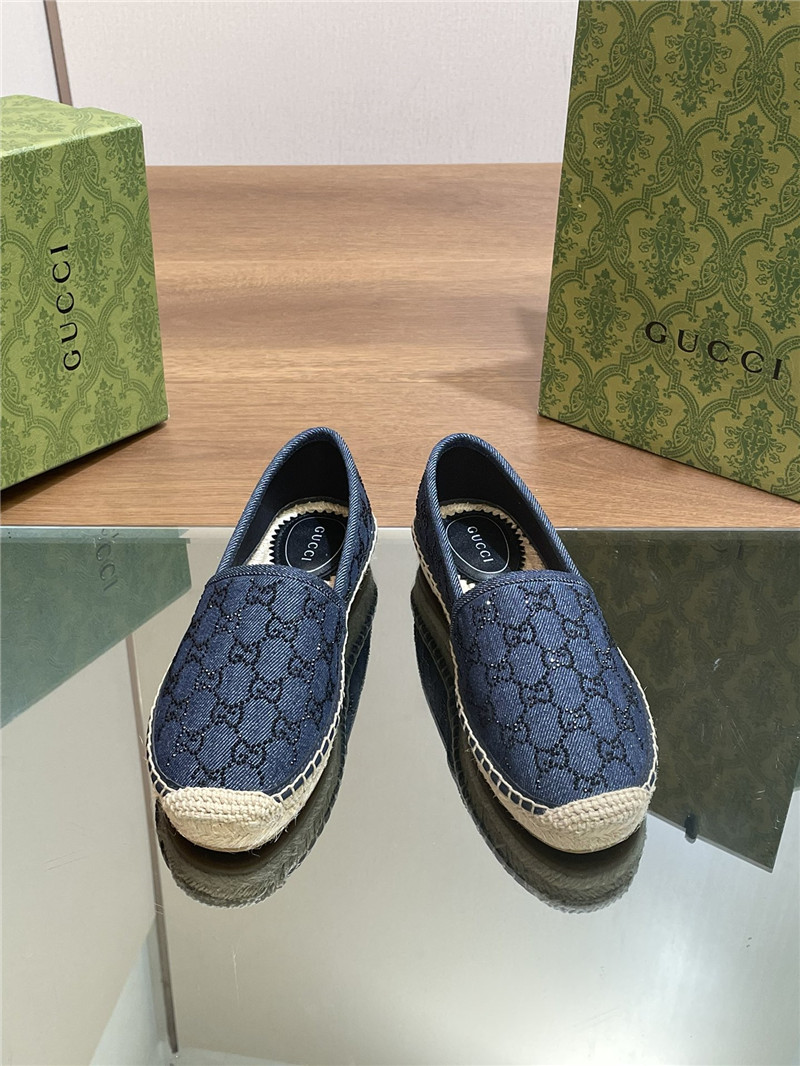 Gvc*1 straw hemp fisherman slippers replica shoes
