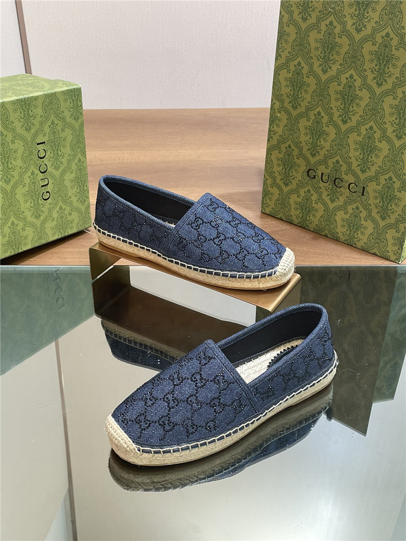 Gvc*1 straw hemp fisherman slippers replica shoes