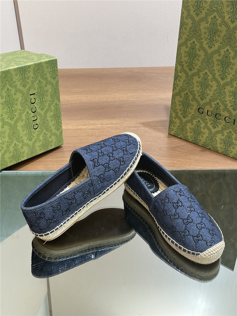 Gvc*1 straw hemp fisherman slippers replica shoes