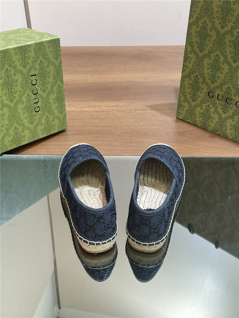 Gvc*1 straw hemp fisherman slippers replica shoes