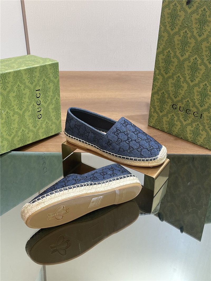 Gvc*1 straw hemp fisherman slippers replica shoes