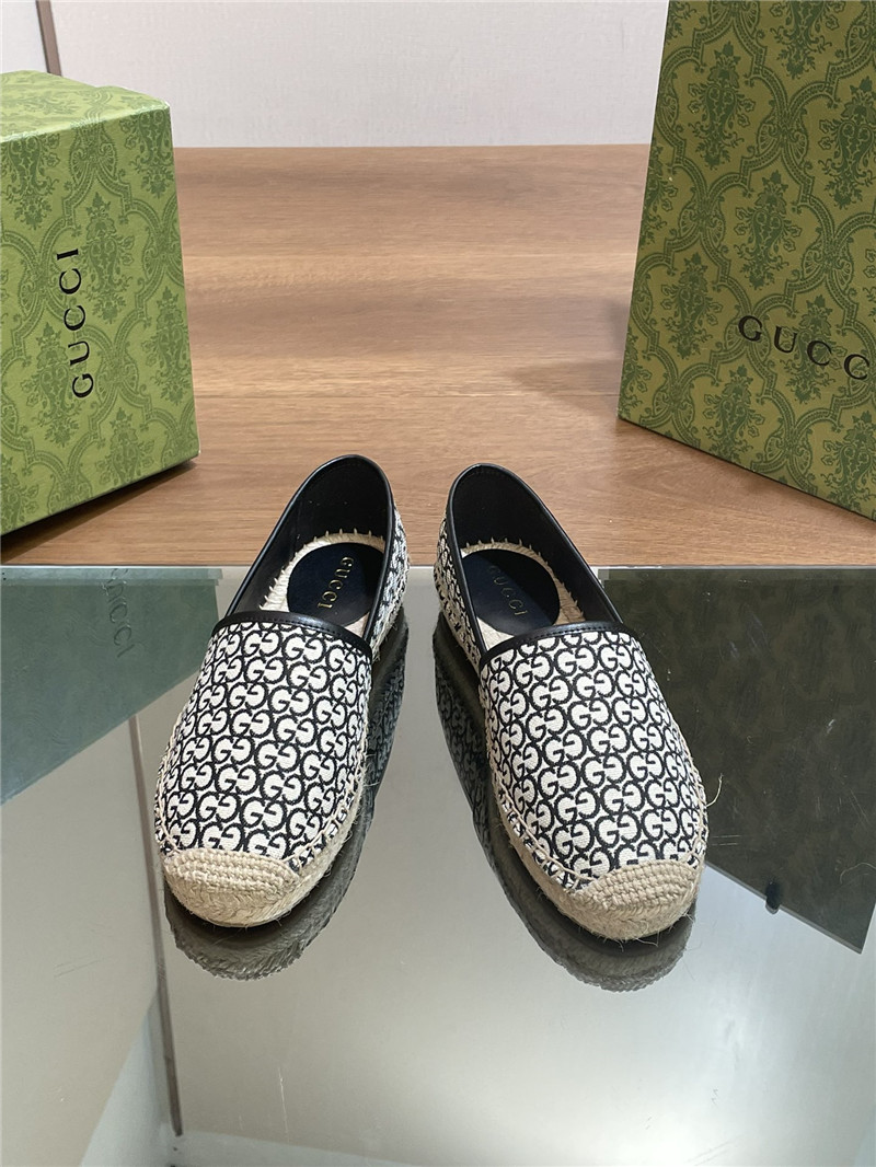 Gvc*1 straw hemp fisherman slippers replica shoes