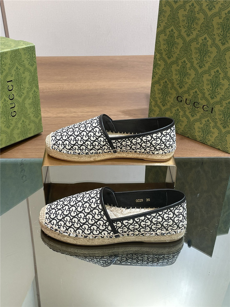 Gvc*1 straw hemp fisherman slippers replica shoes