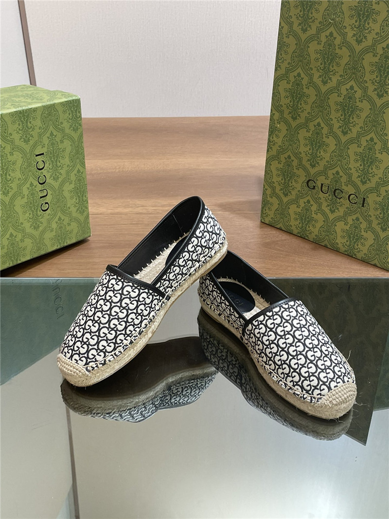Gvc*1 straw hemp fisherman slippers replica shoes
