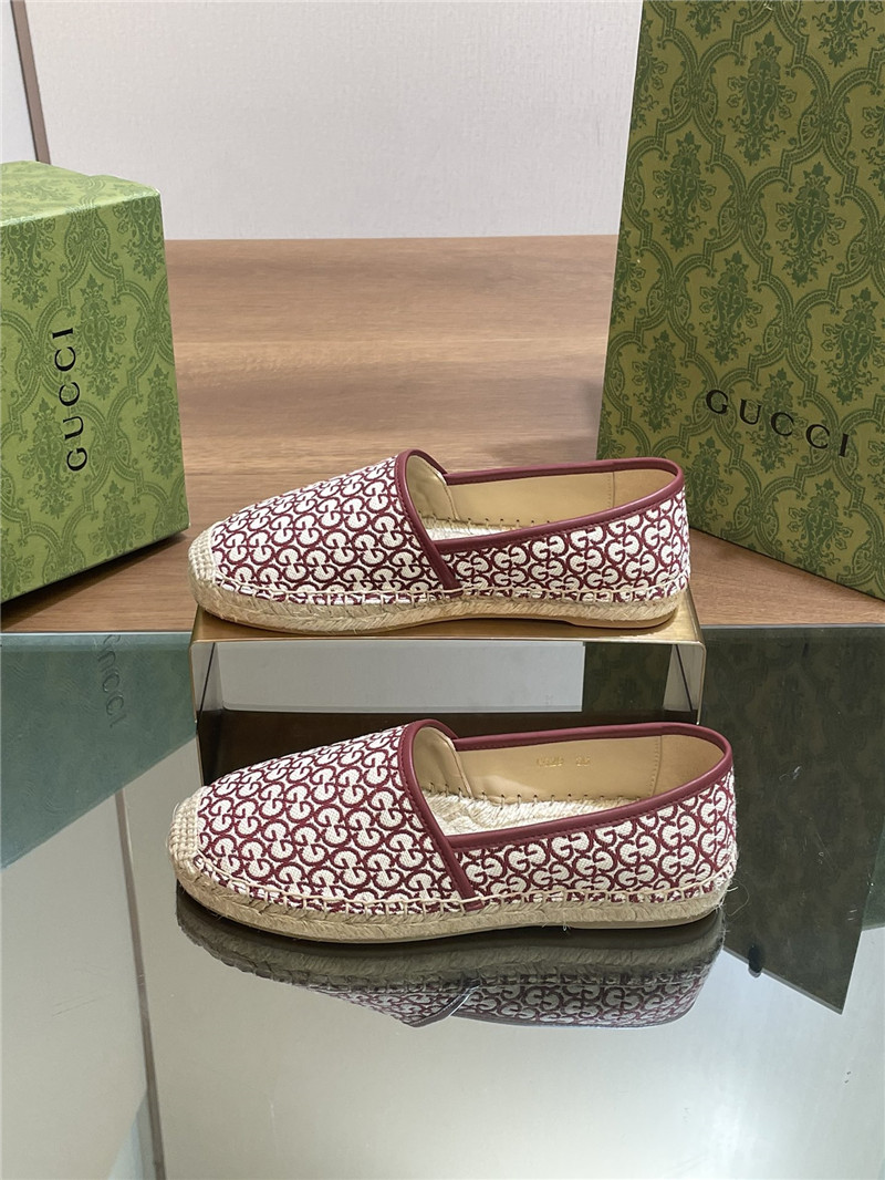 Gvc*1 straw hemp fisherman slippers replica shoes