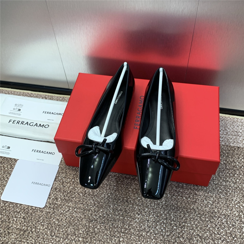 Salvatore Ferragamo bow pumps for women replica shoes