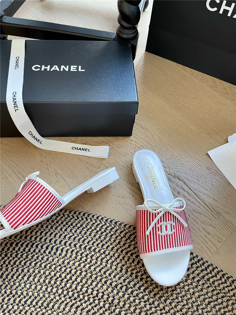 Ch**el bow slippers best shoes replica website