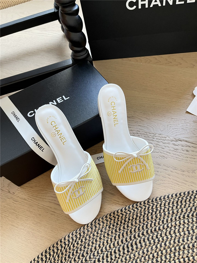 Ch**el bow slippers best shoes replica website