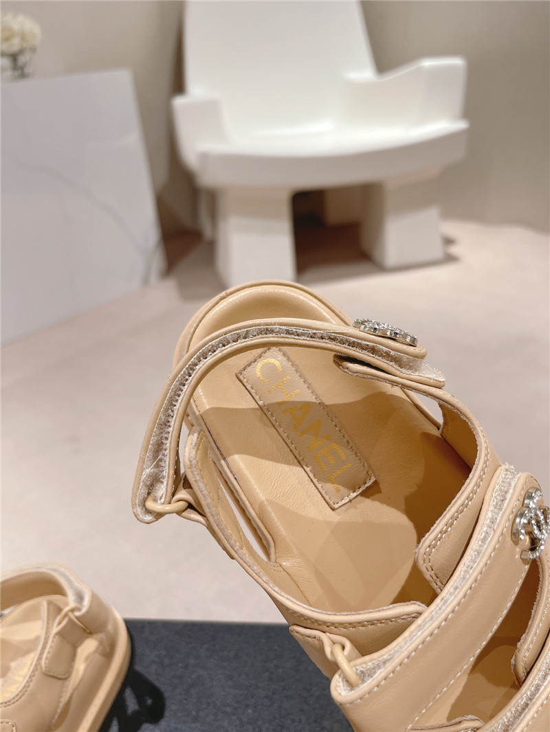 Ch**el beach shoes replica designer shoes