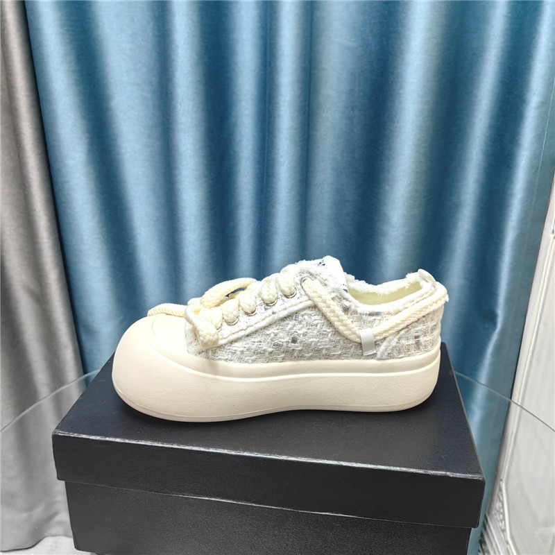 Ch**el platform canvas sneakers sale
