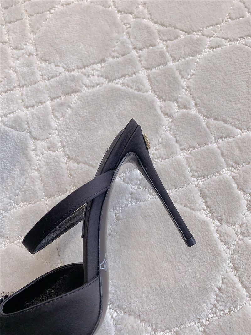Dolce & Gabbana d&g rhinestone high heels replica shoes