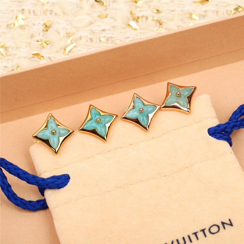 l0vis Vvtt0n lv amazonite earrings