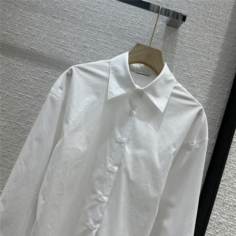 A1exa*der wang waist white shirt replica clothes