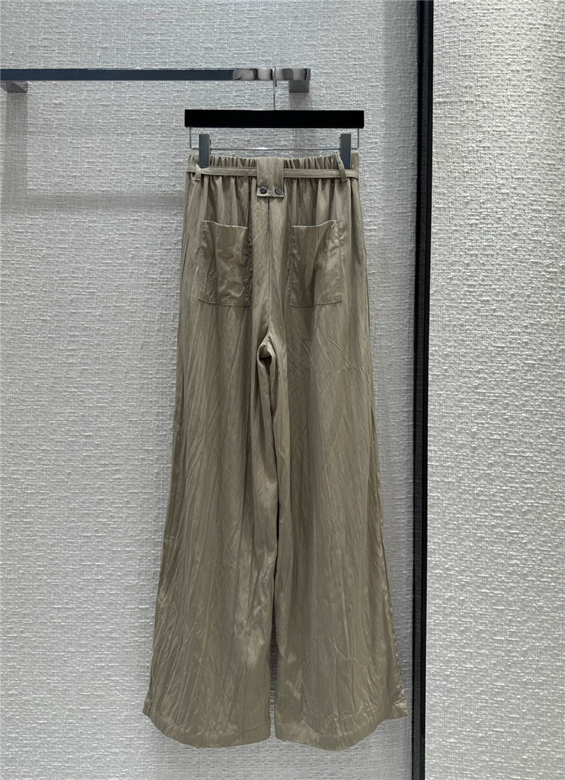 Pra*a washed wrinkled casual pants replica clothing sites