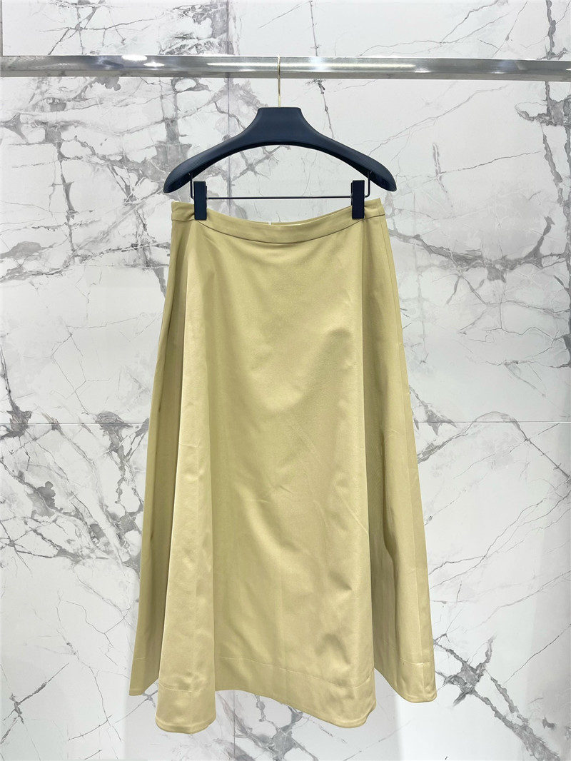 Va1e*ntin0 twill cotton wide skirt replica clothing sites