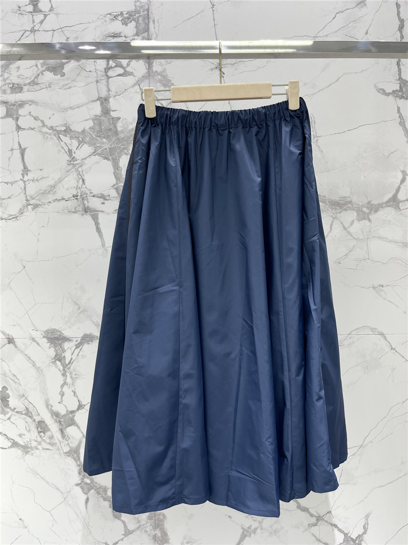 Miu Miu Logo Letter Skirt