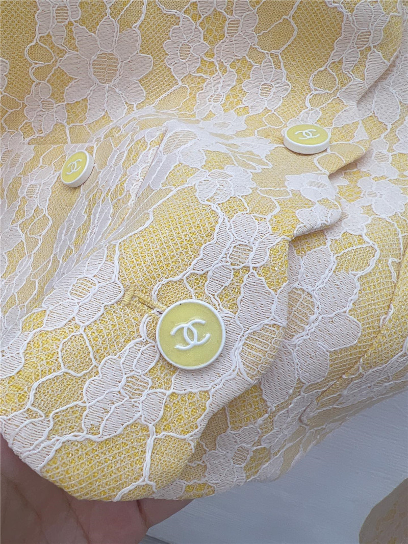 Ch**el flower print coat