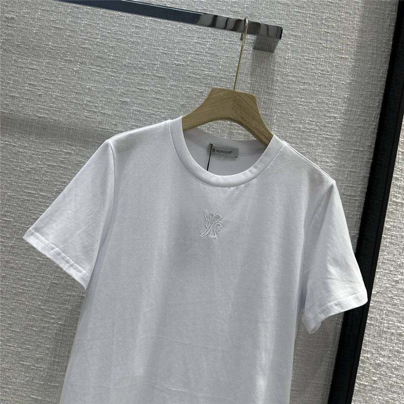 Moncler Short Sleeve T-Shirt White
