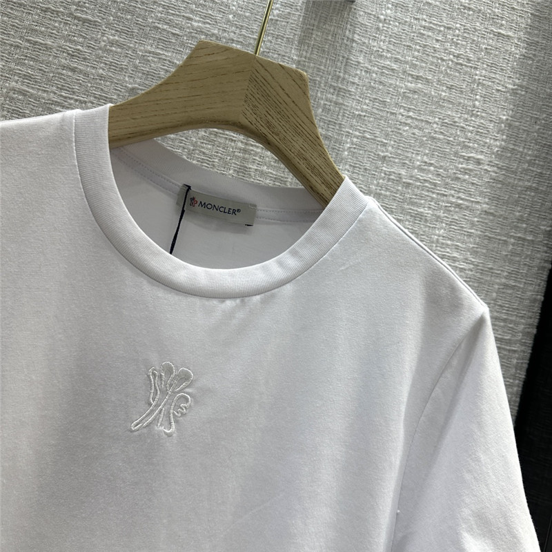 Moncler Short Sleeve T-Shirt White