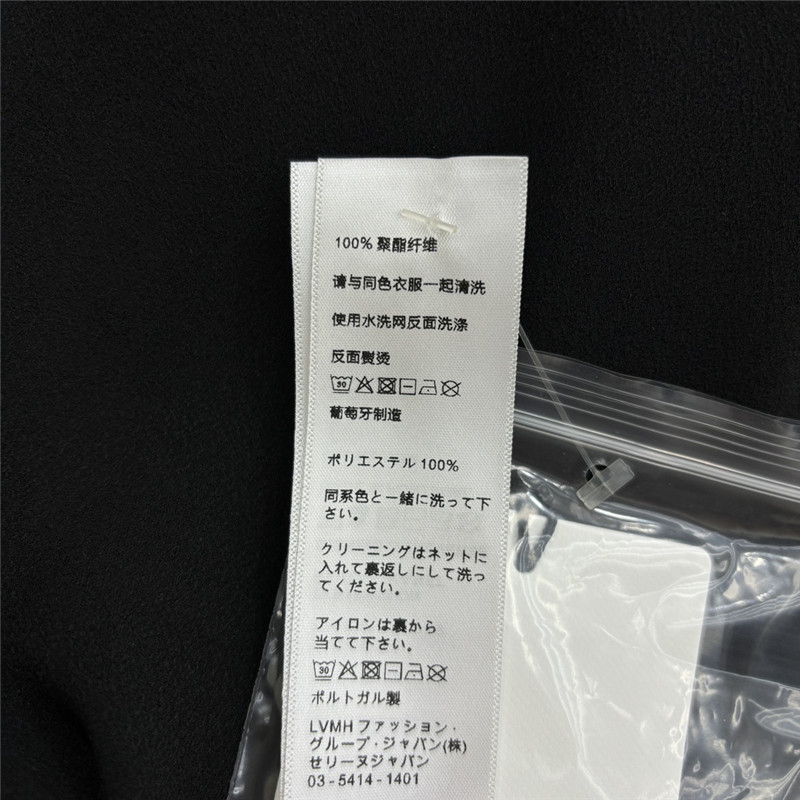 Ce1i*e black bow long sleeve shirt