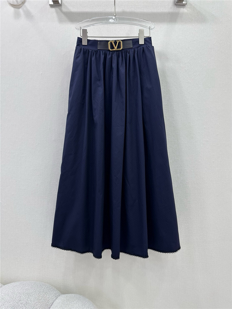 Va1e*ntin0 high waist slimming long skirt replica clothing sites