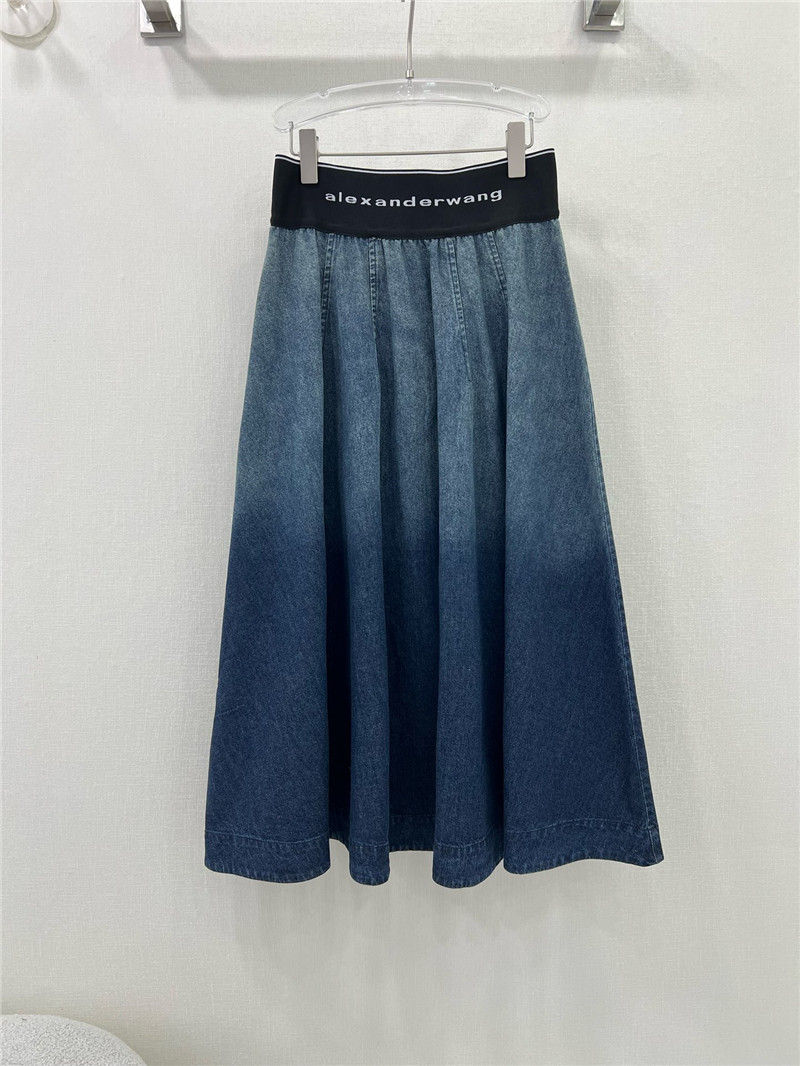 A1exa*der wang denim skirt replica designer clothing websites