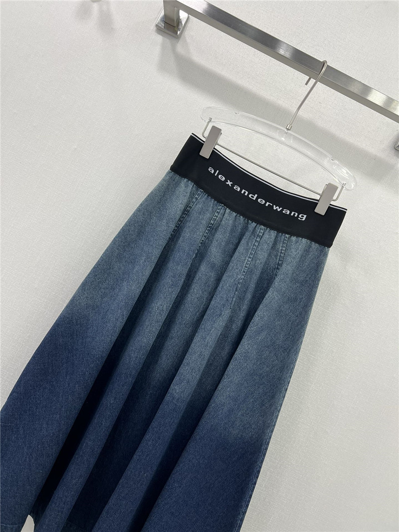 A1exa*der wang denim skirt replica designer clothing websites