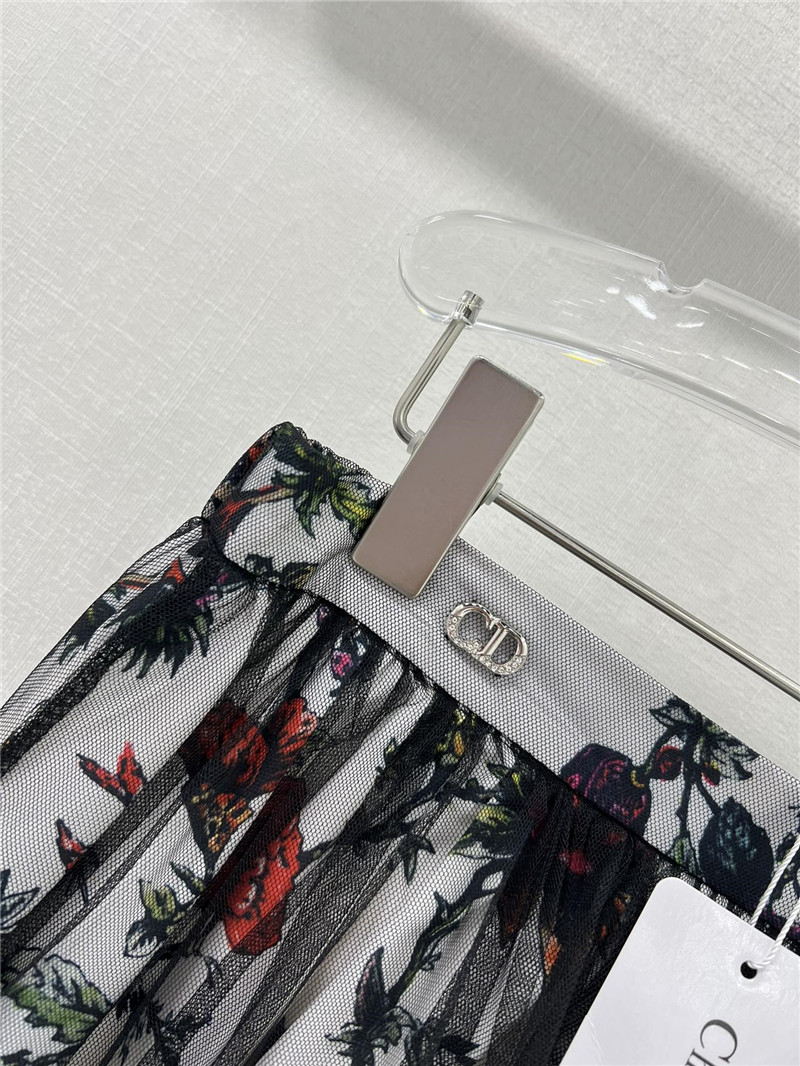 D10r patchwork double layer long skirt replica d&g clothing