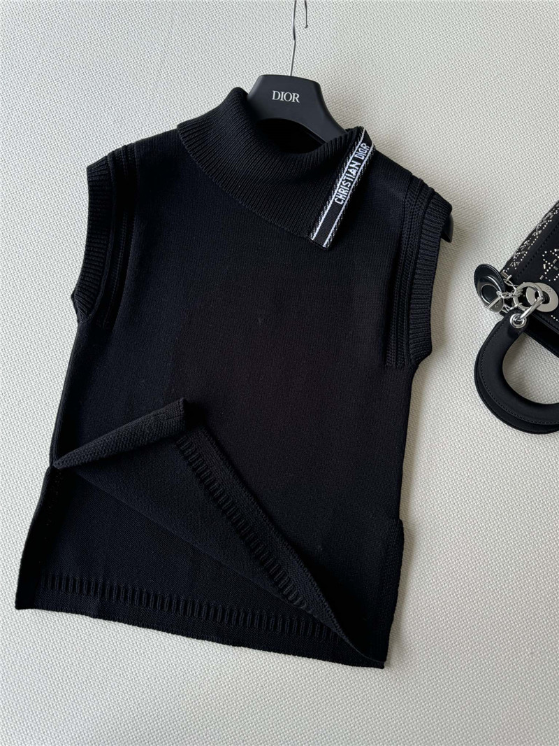 D10r new knitted vest replica designer clothes
