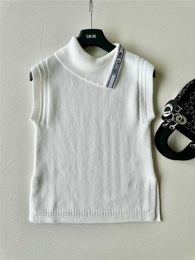 D10r new knitted vest replica designer clothes