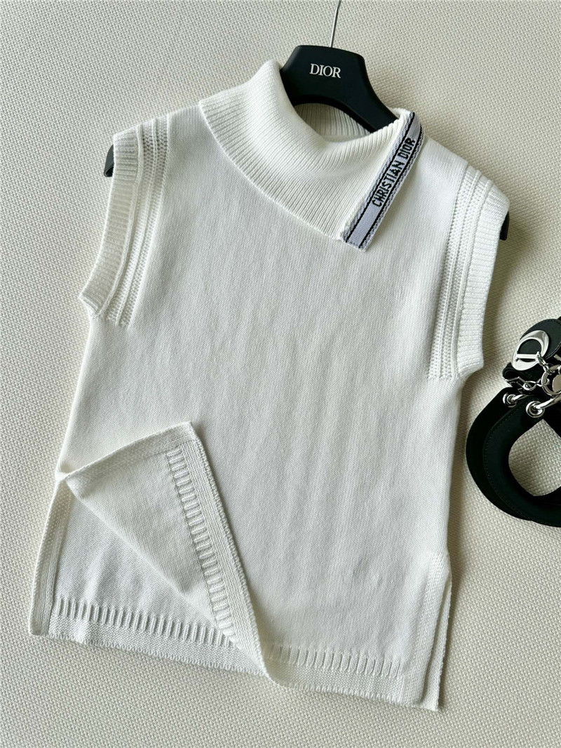 D10r new knitted vest replica designer clothes