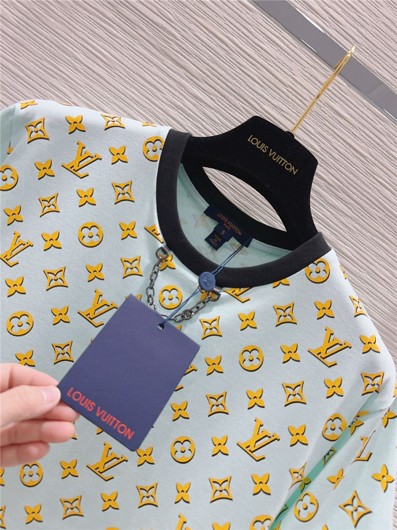 l0vis Vvtt0n lv presbyopia printed t-shirt replica d&g clothing