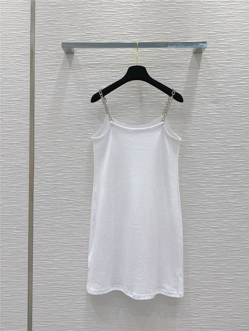 l0vis Vvtt0n white camisole dress