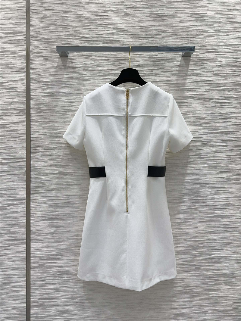l0vis Vvtt0n lv hepburn style short-sleeved dress replica clothes