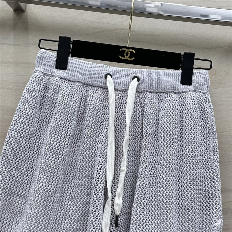 BC hollow knitted shorts replica d&g clothing