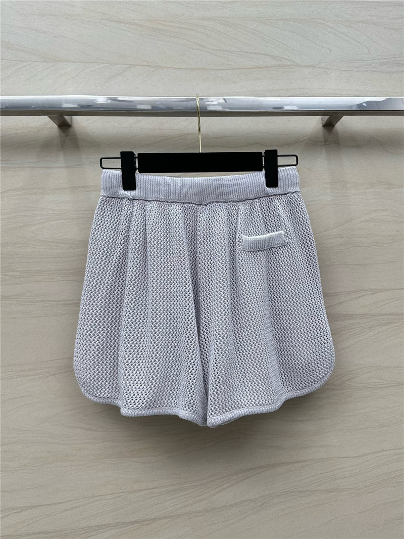 BC hollow knitted shorts replica d&g clothing