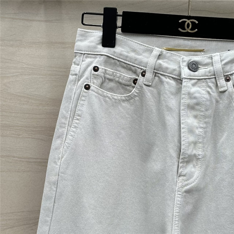 Y51 straight denim trousers cheap replica designer clothes