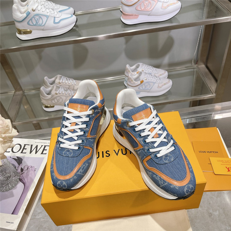 l0vis Vvtt0n lv denim run away sneakers