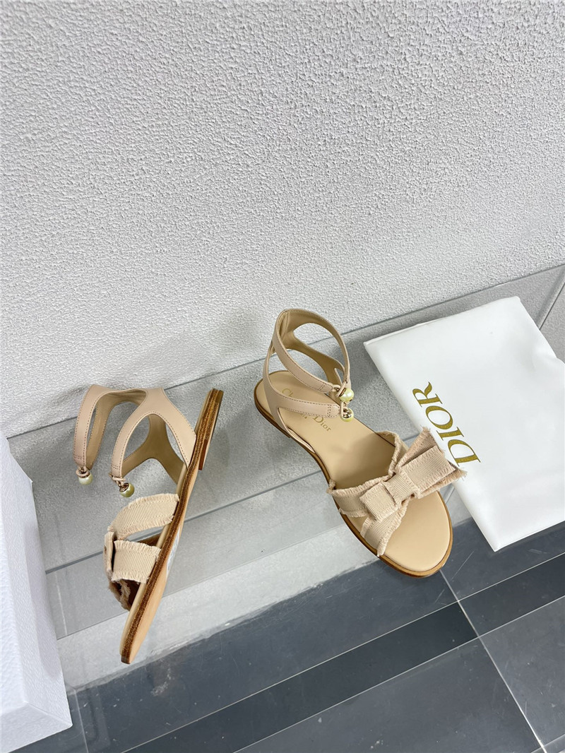 D10r bow cd embroidery series sandals best replica shoes website