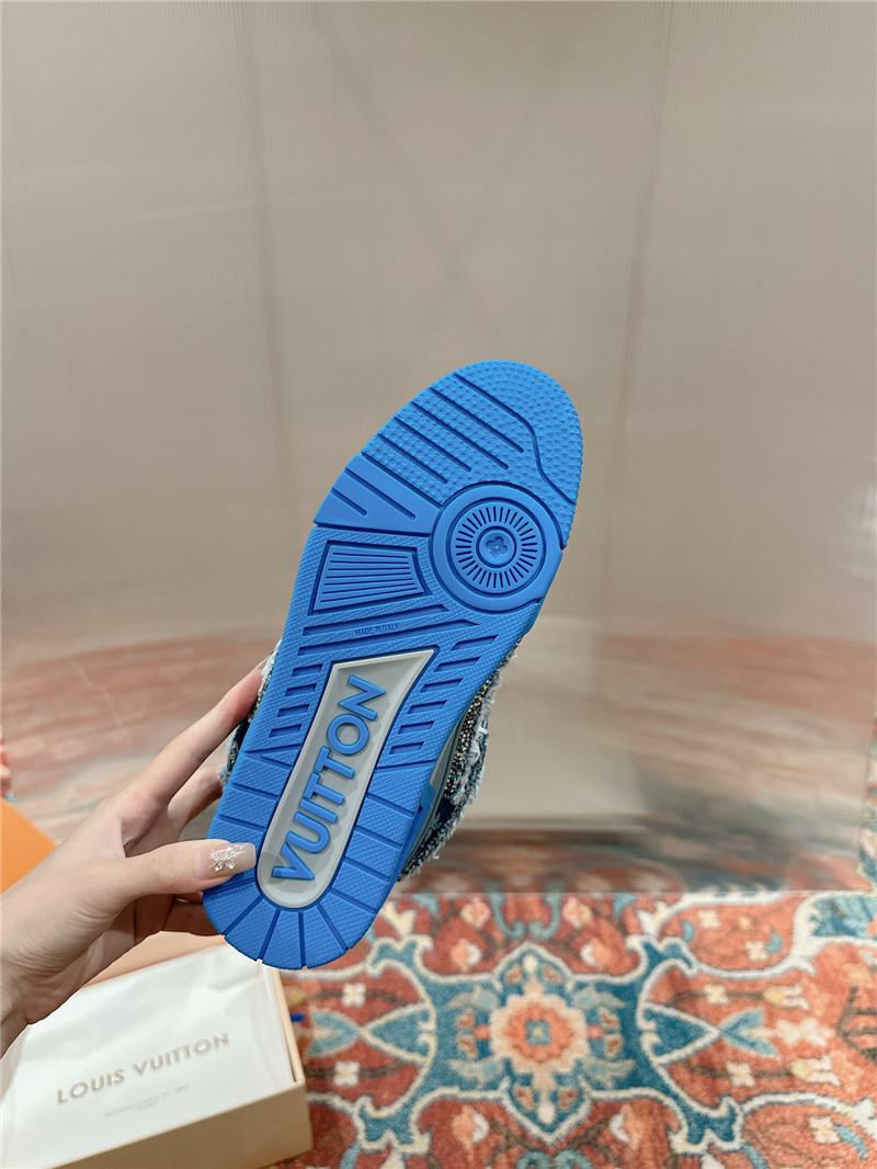 l0vis Vvtt0n lv skate trainers in blue