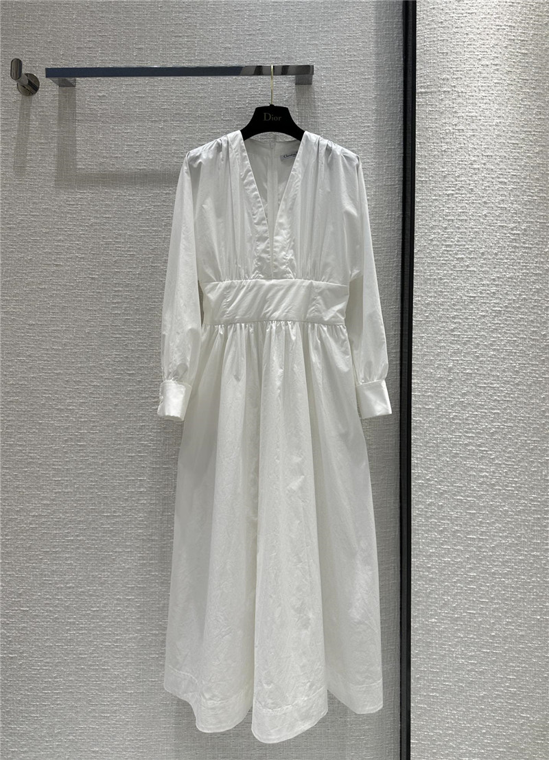 D10r maxi white dress replica designer clothes