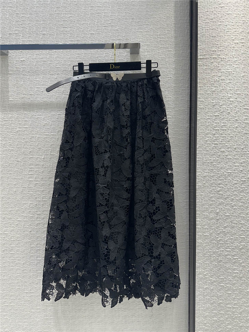 D10r water soluble floral fabric skirt replica d&g clothing