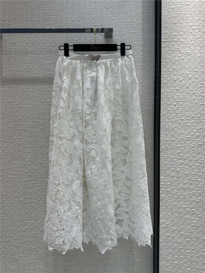 D10r water soluble floral fabric skirt replica d&g clothing