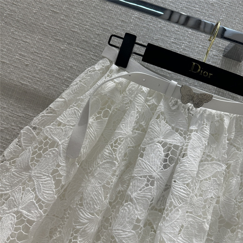 D10r water soluble floral fabric skirt replica d&g clothing