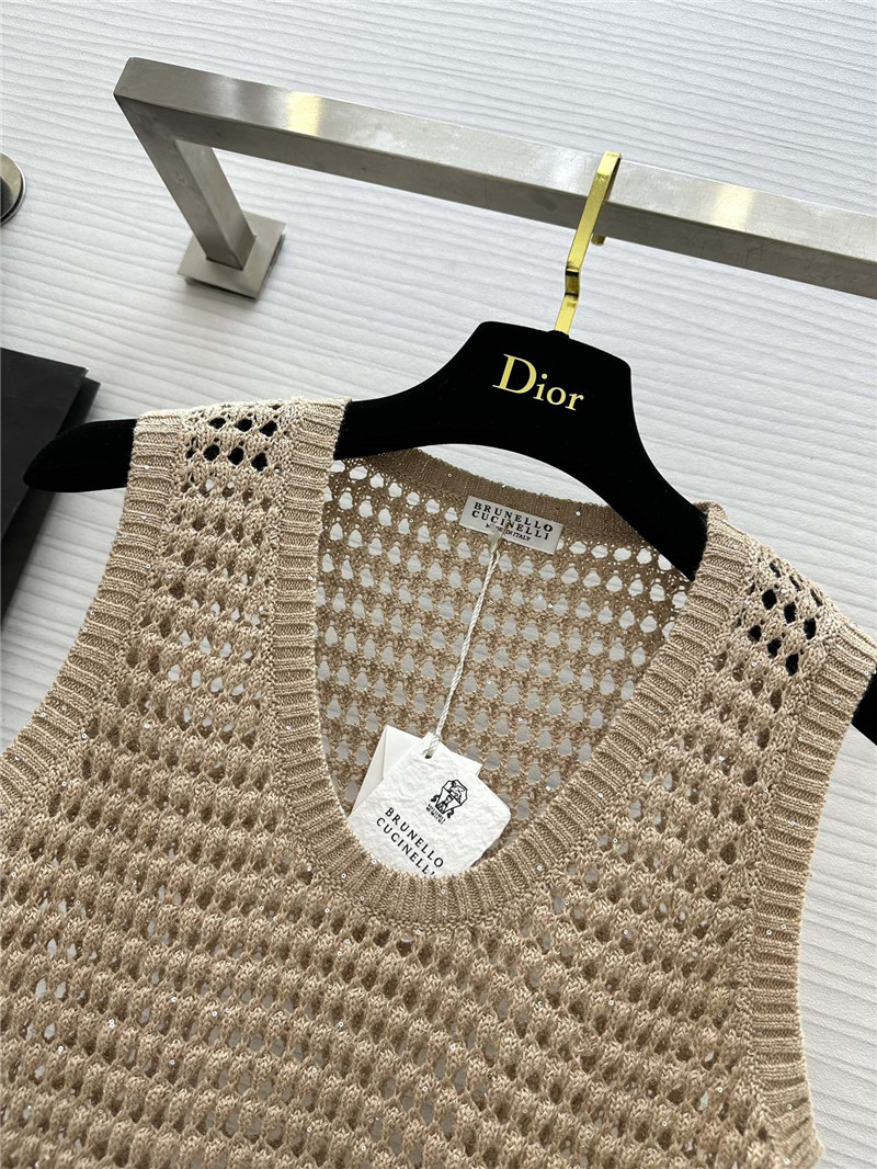 BC sleeveless knitted vest replica designer clothes