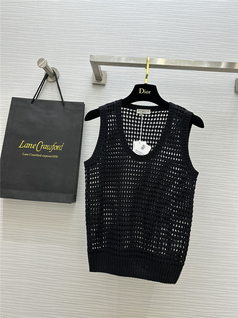 BC sleeveless knitted vest replica designer clothes