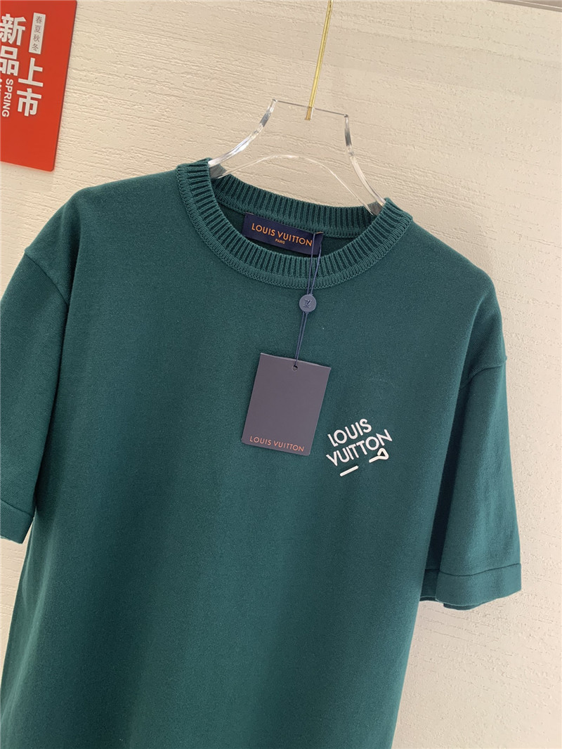 l0vis Vvtt0n lv fluorescent letter pin short sleeve replica clothing