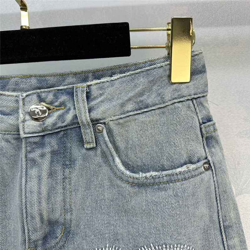 Ch**el new denim skirt replicas clothes